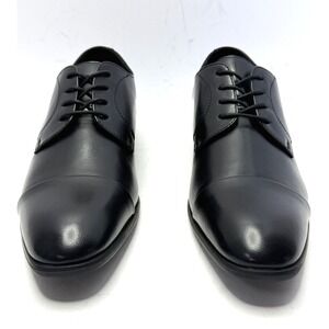 Alfani Men's Quinn Cap-Toe Oxford Dress Shoe Black Size 11.5M NWT/BOX